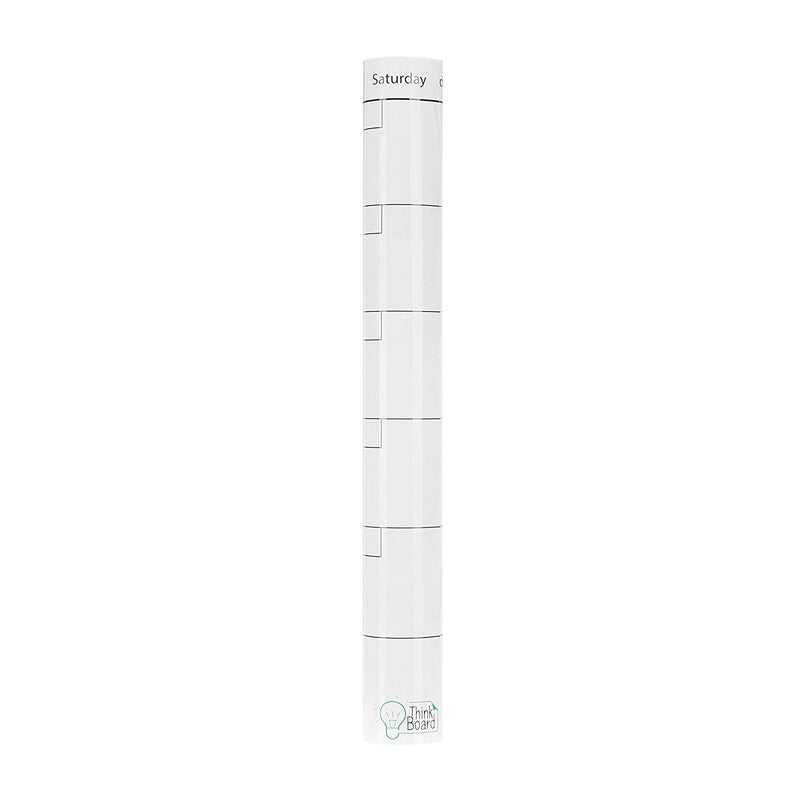 Think Board White 24"x24" Reusable Dry Erase Calendar â€“ Self-Adhesive Whiteboard for Wall, Fridge, or Desk â€“ Removable Writing Surface for Home, Office & Classroom - Image 4